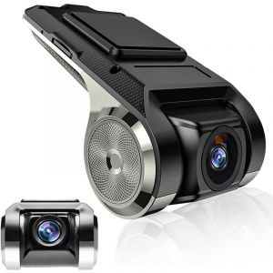 Memkey - Camera Dash Voiture hd Mini dvr Enregistreur Caméra de Voiture Angle de Vision de 140 °, G-capteur, gps Intelligent adas Driving Recorder
