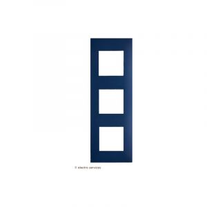 Plaque 3 postes Espace Evolution Arnould Finition: P&eacute;trole