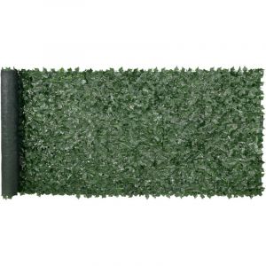 Mophorn - vevor Haie Artificielle 150x401 cm Brise Vue Cloture Lierre Artificiel Intimite Support en Tissu Maille et Joint Renforce Deco Fausses