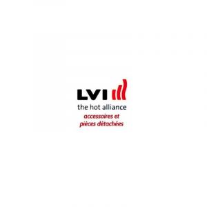 LVI - Fixations pour yali g panneau double - Haut. 500 mm 4310014