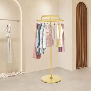 Senderpick - Cintre rond Cintre indépendant Cintre pivotant à 360° Présentoir à vêtements