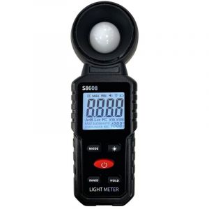 Luxmètre numérique 200 000 luxmètre, testeur d'intensité lumineuse, outil de mesure de la luminosité