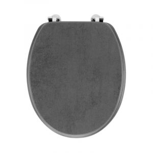Abattant wc Effet B&eacute;ton 'Alium' 46cm Gris