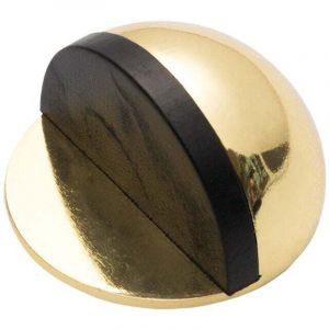 1Lot de 6 (or)Arrêts de Portes, Butées de Porte Adhesive en Acier Inoxydable, Bloque Porte Sol avec Pare-Chocs en Caoutchouc, Arret de Porte Sol