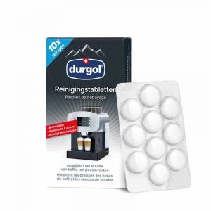 Durgol - Pastilles de nettoyage (10x1,6g) pour machine à café