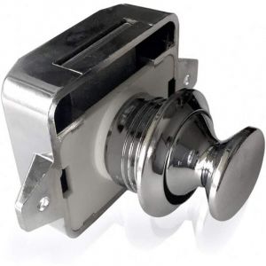 YMYNY Bouton Porte Cl&eacute; Verrouillage Bouton-poussoir Bouton-poussoir Caravane Camping-car Serrure De Porte Verrouillage Bouton De Verrouillage Bouton