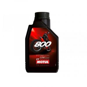 Huile 2T MOTUL 800 FACTORY LINE OFF ROAD RACING 100% synthèse 1L