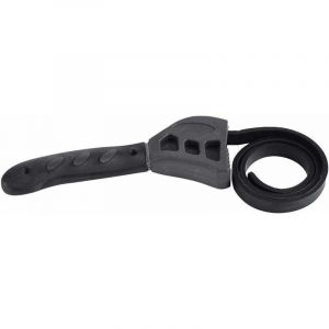 Cl&eacute; &agrave; Sangle, 500 mm Clef &agrave; Sangle Universel, Couvercles de Pot Caoutchouc Sangle Serrer Desserrer Cl&eacute; Universelle, cl&eacute; &agrave; molette de Filtre &agrave; Huile