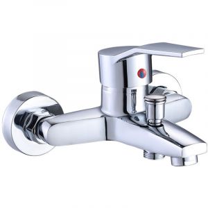 Mitigeur de douche avec inverseur, baignoire, mitigeur de douche, robinet de baignoire avec douche, chaud et froid, mitigeur de douche en cuivre ,