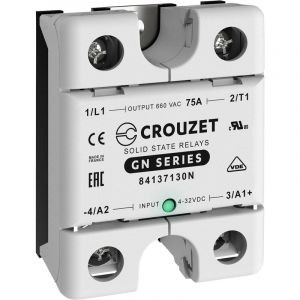 Crouzet - Relais à semi-conducteurs 84137130N 75 a Tension de contact (max.): 660 v/ac à commutation au zéro de tension 1 pc(s) Y717192