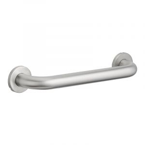 Barre droite de maintien, inox 304, longueur 350mm, &Oslash;32mm, finition inox bross&eacute; Thirard