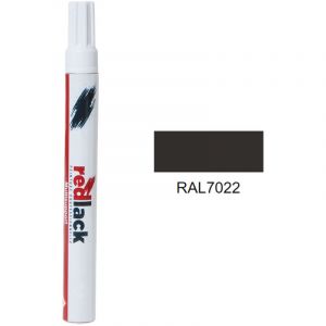 Peinture feutre retouche Gris terre d’ombre RAL 7022 Mat multisupport Redlack