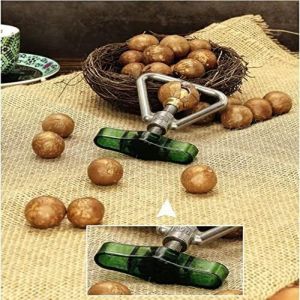 Casse-noix, pince casse-noix pour noix, noix, noix de p&eacute;can, noisettes, amandes, noix du Br&eacute;sil ou autres noix avec m&eacute;canisme &agrave; vis - Solide et