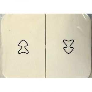 Diplomat 88423 Doigt pour interrupteur de volets roulants - Blanc - Legrand