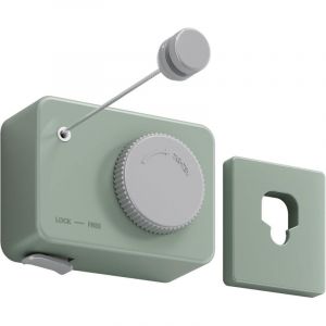 &Eacute;tendoir &agrave; linge r&eacute;tractable pour int&eacute;rieur et ext&eacute;rieur, robuste et anti-affaissement, avec corde en acier inoxydable de 4,2 m (vert)