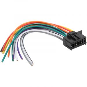 Adaptateur de c&acirc;ble de faisceau de c&acirc;blage d'autoradio st&eacute;r&eacute;o de remplacement pour Pioneer 2350 DEH-150MP DEH150MP.