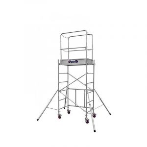 Duarib - Echafaudage roulant acier Rolly mini 3,80 mètres