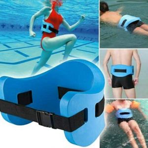 Ceinture de natation - Ceinture d'aquagym - Aide &agrave; la flottaison en mousse pour fitness aquatique - Bleue