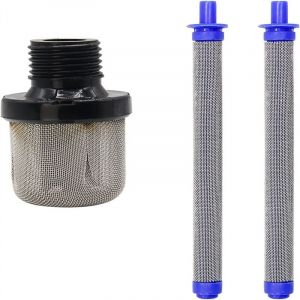 Tlily - 288716 CréPine D'Aspiration D'EntréE et 288749 Airless Machine Filter Combinaison AdaptéE pour Sprayer Painter
