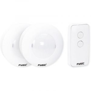 FYSIC Lampe de guidage LED FC-04, avec t&eacute;l&eacute;commande, lot de 2