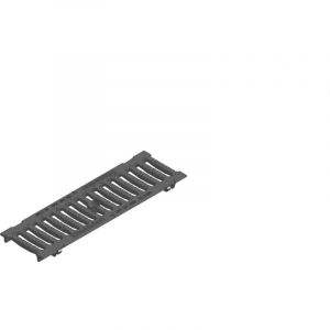 Grille en fonte FASERFIX KS 100 - à fentes SW 14, classe D 400