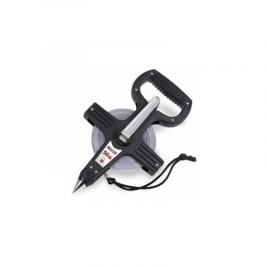 Décamètre ruban métal à poignée 50 m x 10 mm Ocai