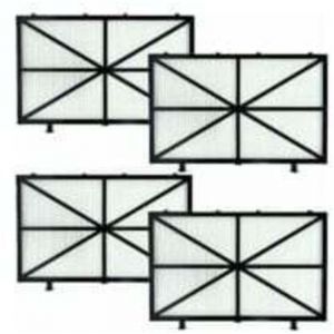 Dpzo - Filtre pour Robot Dolphin – Lot de 4 filtres à Cartouche Ultra Fins pour Robot Maytronics Dolphin Nautilus cc Plus, M400 et M500-