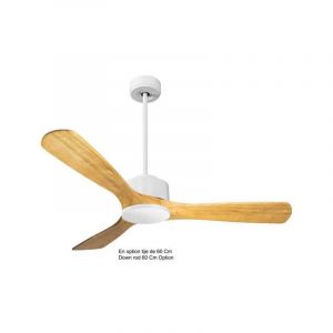 Modulo de Klassfan Super d&eacute;stratificateur d'air avec thermostat sans Lumi&egrave;re blanc bois clair id&eacute;al 25 &agrave; 40 m&sup2; KLDC4P6SW132