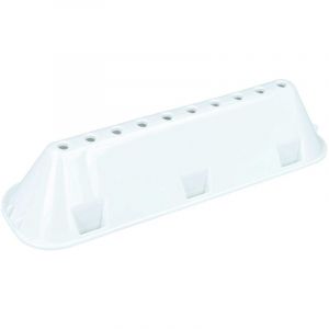 vhbw Aube de tambour compatible avec Indesit IWC6125FR, IWC61252CFR, IWC71252CFR, IWC6125FR/E, IWC61052CFR, IWC61251FR, IWC7125FR machine &agrave; laver
