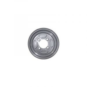 Maxter &ndash; Jante remorque 350x10 &ndash; 4 trous &ndash; Entraxe 115 mm &ndash; D&eacute;port 0 mm &ndash; Compatible moyeu 85 mm et goujons 12 mm - 4TR115