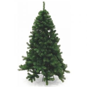 Petit sapin de No&euml;l vert avec structure imbriqu&eacute;e du sol et croix de base tirol sup&eacute;rieur h180 cm - 627 rami
