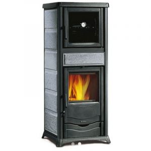 Thermo po&ecirc;le &agrave; bois avec four - LA NORDICA TermoRossella Plus Forno DSA.16 11.1 kW Pierre