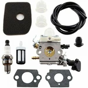 Kit de carburateur avec filtre &agrave; air et bougie d'allumage pour souffleur de feuilles Stihl BG86 SH56 SH56C SH86 SH86C BG86CE BG86Z BG86CEZ, remplace