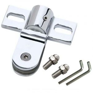 Charni&egrave;re pivot de porte de douche en verre