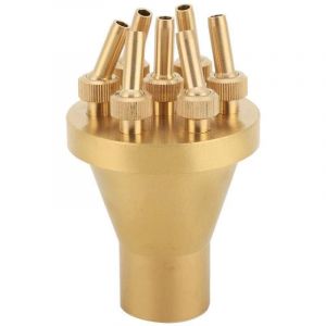 FNPT 1" DN25 Colonne de Buse de Fontaine de Style Droit à 2 Niveaux Multi Direction Jet Fontaine D'étang Tête D'Arroseur de Pulvérisation D'eau