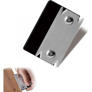 Araseur de Chant pour Bois, Rabot Bois avec Lame de Rechange Antid&eacute;rapant Coupe Bordure Manuel Rabot Manuel Portable Outils de Travail du Bois pour