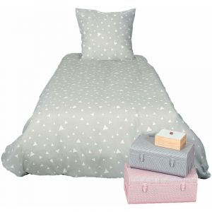 Parure de couette microfibre 82 g/m² 140x200 PISA