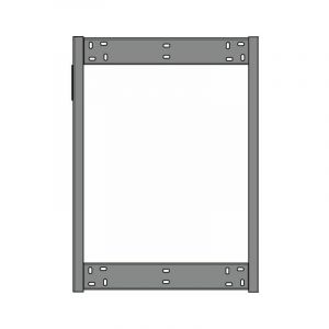 Dosseret d'ecartement pour passage des tubes Frisquet hydromotrix 25 a 32 kw ref. f3aa40972