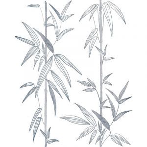 Beijiyi - Papier Peint Auto-adh&eacute;sif Fleuri Feuilles 44cmX1000cm Vintage Autocollant Amovible pvc Vinyle Film Imperm&eacute;able Meuble Decoratif Salon Salle