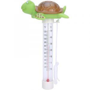 Thermom&egrave;tre Flottant pour Bassin de Jardin et Piscine B&eacute;b&eacute; avec Cordon