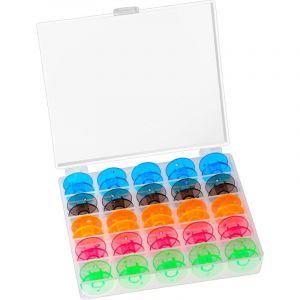 25x Bobinoir de fil color&eacute; pour machine &agrave; coudre