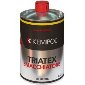 Triatex de'tachant universel 0,5 lt ex trichlore'thyle'ne solvant de'tachant de'graissant pour diffe'rentes surfaces