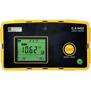 Testeur de résistance de terre Ca 6422 Chauvin Arnoux, LCD ( Prix pour 1 )