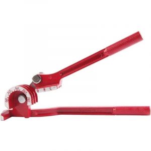 Cintreuse professionnelle r&eacute;glable &agrave; 180 degr&eacute;s pour applications de plomberie CVC Poign&eacute;e antid&eacute;rapante Outil &agrave; main Outil de cintrage de tube en