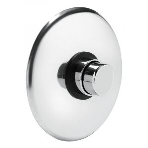 Idral - Robinet d'urinoir mural temporisé de la série classic avec commande par bouton-poussoir
