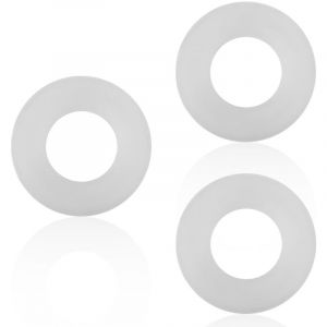 3pcs Joint Soupape Chasse d'Eau Toilette Compatibles avec Geberit, Rondelle d'&Eacute;tanch&eacute;it&eacute; Base Caoutchouc Valve Chasse d'Eau Toilettes Num&eacute;ro Pi&egrave;ce