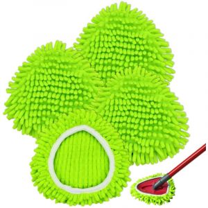 Applicable T&ecirc;tes de Balai Serpill&egrave;re de Recharge Microfibre, Balais Serpill&egrave;res R&eacute;utilisables Compatible avec Vileda Turbo 2 en 1 EasyWring&Clean