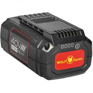 Wolf-garten - Batterie lycos 40/500 a 5.0AH 180WH noir/rouge