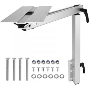 Pied de Table Amovible, Pieds de Bureau Support de Table Pivotant 360 Degrés Table Marine/RV Amovible Réglables de Meubles de Bricolage pour