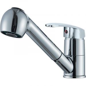 Robinet de Lavabo avec Douchette Extractible, Mitigeur Salle de Bains avec 2 Modes D'&eacute;coulement aux Choix